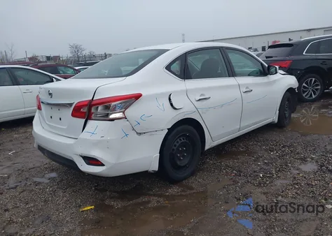 2016 Nissan Sentra S из США, поврежденный, VIN 3N1AB7AP9GY243120